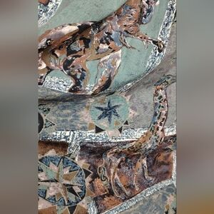 VINTAGE HIGH WAISTED PLATINUM SKIRT